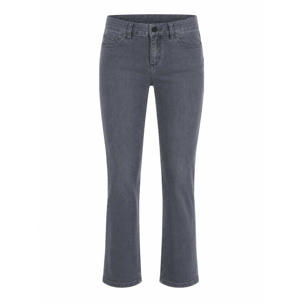 prAna Organic Cotton Blend Straight Leg Jeans Size 10/30 black wash mid rise